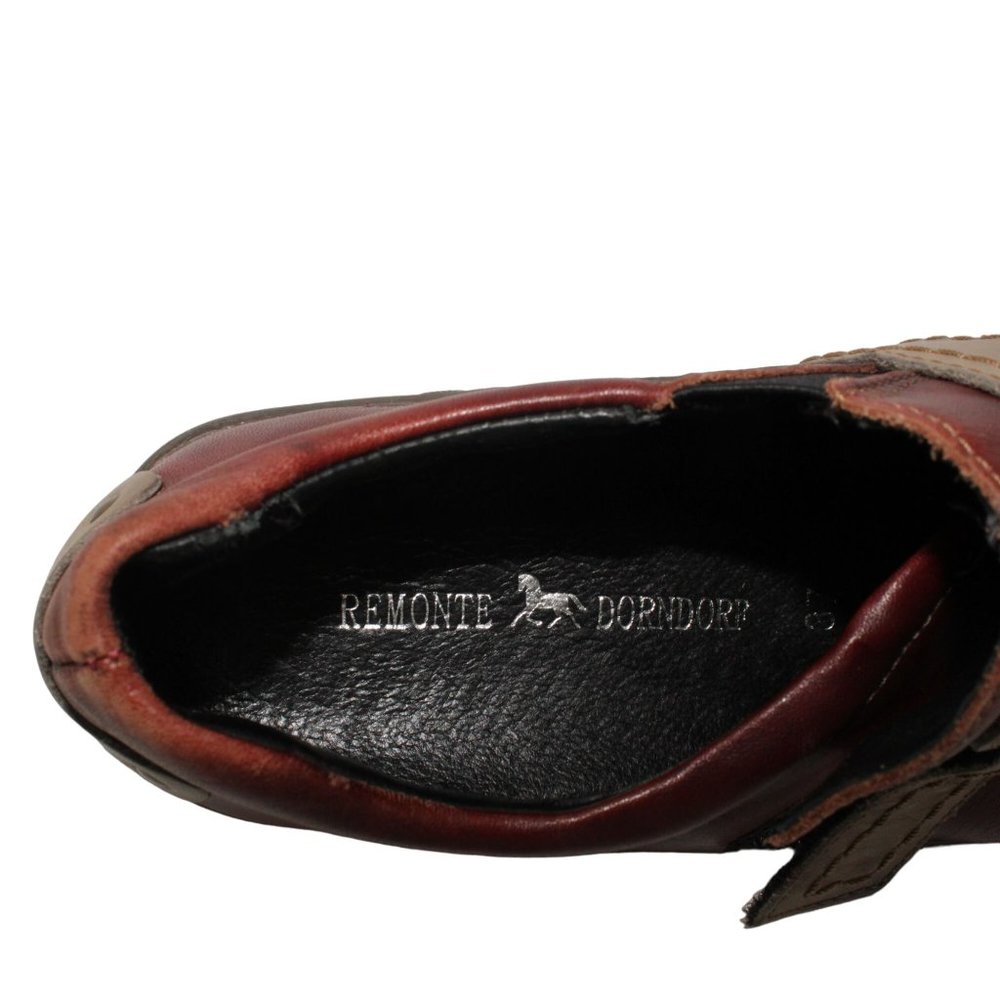 Remonde Dorndorf EUR 37 US 6.5M Multicolored Leather Easy Pull On Loafer Shoes - Picture 11 of 11